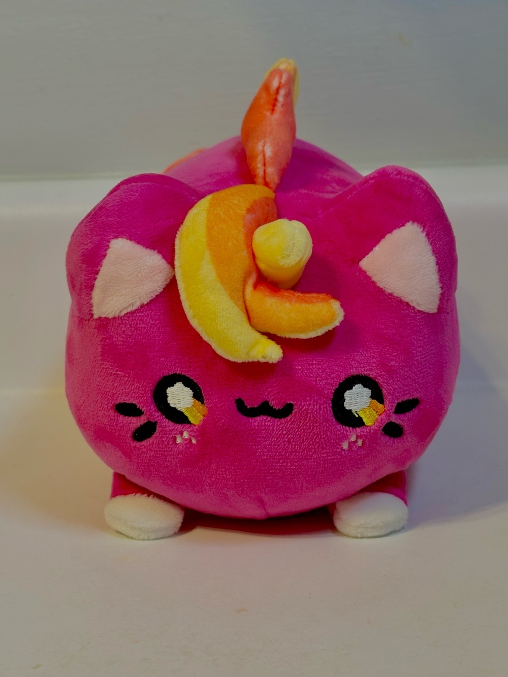 Aurora Tasty Peach Meowchi Kawaii Berry Sunset Plush Soft Toy Stuffed Animal Cat